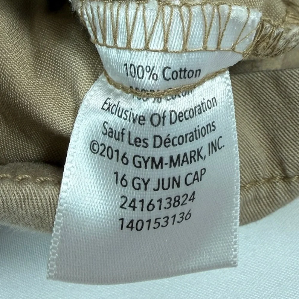 GYMBOREE Baby Boys'‎ Khaki Jungle Safari Cargo 100% Cotton Button Up Romper 0-3M